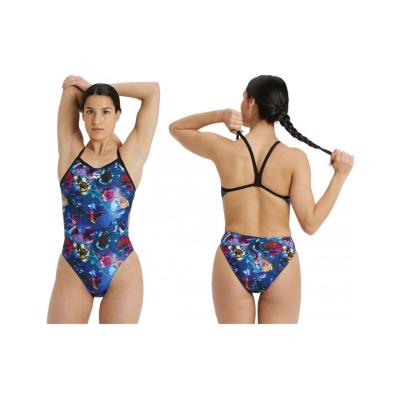 arena 005148550 WOMEN'S SWIMSUIT CHALLENGE BACK ALLOVER BAYAN YÜZÜCÜ MAYO