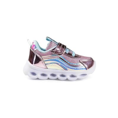 Buckhead BUCK4246-Lilac Green TRIO SHINY HOLOGRAM JR ÇOCUK SPOR AYAKKABI