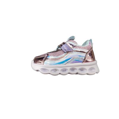 Buckhead BUCK4246-PINK-BLUE TRIO SHINY HOLOGRAM JR BEBEK ÇOCUK SPOR AYAKKABI