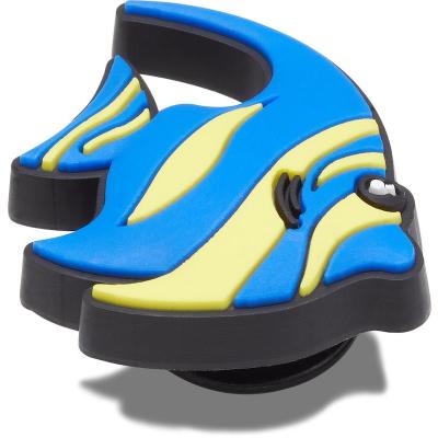 crocs 10009865-1 YELLOW STRIPED ANGEL FISH JIBBITS CROCS SÜS TOKA