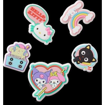 crocs 10010556-1 HELLO KITTY 5 PACK JIBBITS CROCS SÜS TOKA