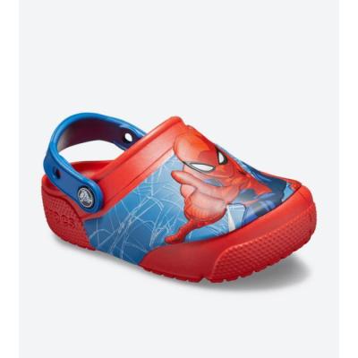 Crocs   205506-8C1 SPİDERMAN LIGHTS IŞIKLI ÇOCUK BEBEK SANDALET TERLİK