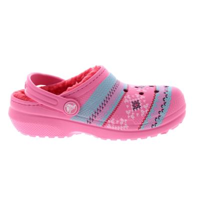 Crocs   205815-669 CLASSIC PRINTED LINED CLOG ÇOCUK SANDALET TERLİK
