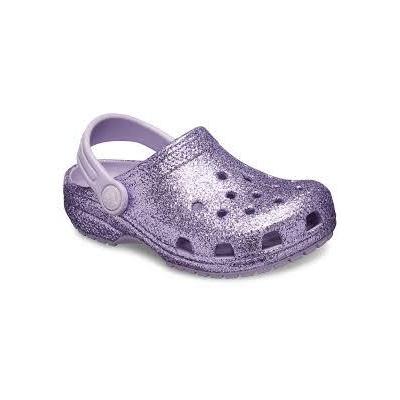 Crocs 205441-530 CLASSIC GLITTER CLOG ÇOCUK SANDALET TERLİK