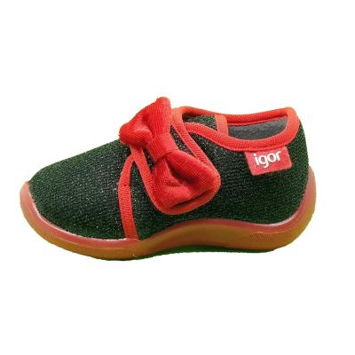 İgor W20115-BLACK/RED W20115 SNOOPY SHINY SPOR ÇOCUK PANDUF AYAKKABI