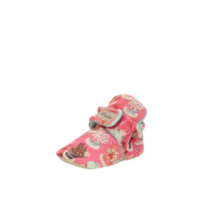 Newborn NHW1014-CUPCAKE NHW1014 BABY BOOTIE PATTERNED BEBEK PATİK AYAKKABI
