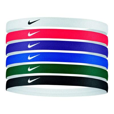 nike N.000.2545.117.OS HEADBANDS 6 PK PRINTED 6LI SAÇ İPİ