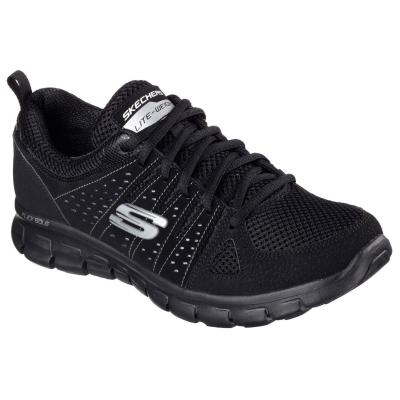 Skechers 11963 BBK SYNERGY - LOOK BOOK SPOR YÜRÜYÜŞ AYAKKABISI