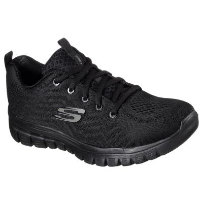 Skechers 12615 BBK GRACEFUL-GET CONNECTED SPOR AYAKKABI