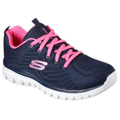 Skechers 12615 NVHP GRACEFUL-GET CONNECTED SPOR YÜRÜYÜŞ AYAKKABI