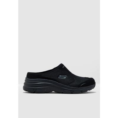 Skechers 12714 BBK FASHION FIT - COOL TIME BAYAN SPOR SABO BABET AYAKKABI