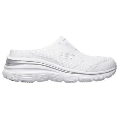 Skechers 12714 WHT FASHION FIT - COOL TIME BAYAN SPOR SABO BABET AYAKKABI
