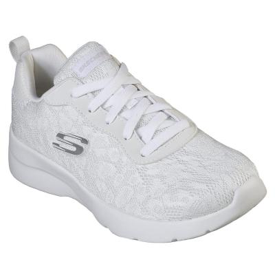 Skechers 12963 WHT DYNAMIGHT 2.0 - HOMESPUN BAYAN GÜNLÜK SPOR AYAKKABI