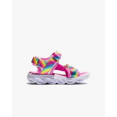 Skechers 20218N BKMT HYPNO-FLASH-RAINBOW LIGHTS ÇOCUK SPOR SANDALET