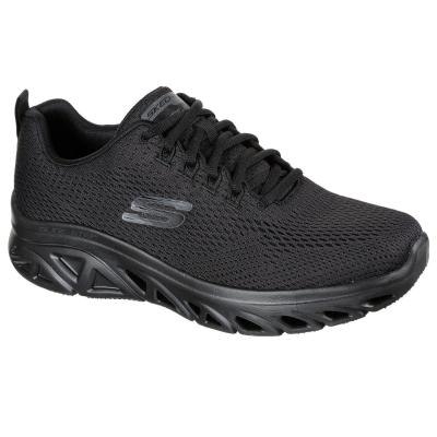 Skechers 232168 BBK GLIDE - STEP SPORT - WAVE HEAT GÜNLÜK SPOR AYAKKABI