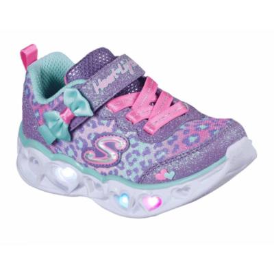 Skechers 302088N LVAQ HEART LIGHTS - UNTAMED HEARTS IŞIKLI BEBEK SPOR AYAKKABI