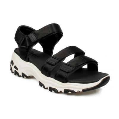 Skechers 31514 BLK D'LITES - FRESH CATCH SPOR SANDALET