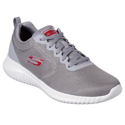 Skechers 52866 GRY ELITE FLEX- KNOCKTO SPOR YÜRÜYÜŞ AYAKKABISI