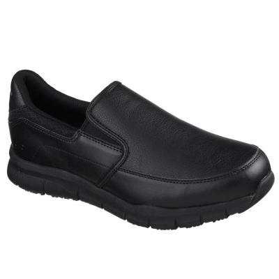 Skechers 77157 BLK NAMPA - GROTON SPOR YÜRÜYÜŞ AYAKKABI