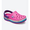Crocs   205697-6L0 CROCBAND WAVY BAND ÇOCUK BEBEK SANDALET TERLİK